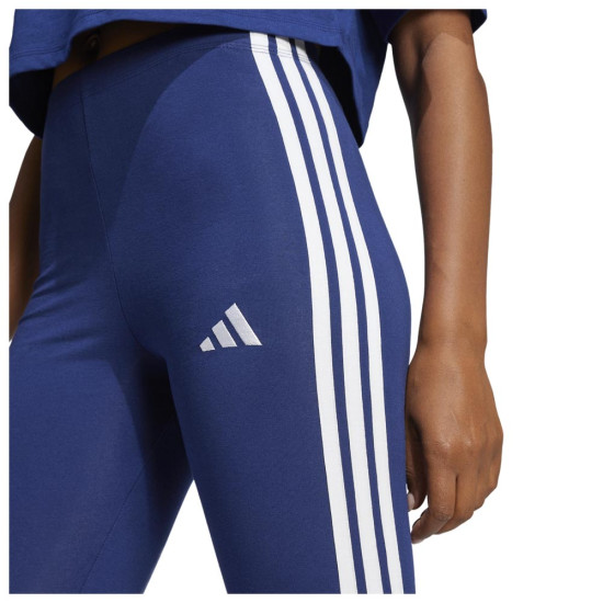 Adidas Γυναικείο κολάν Essentials 3-Stripes Cotton Leggings